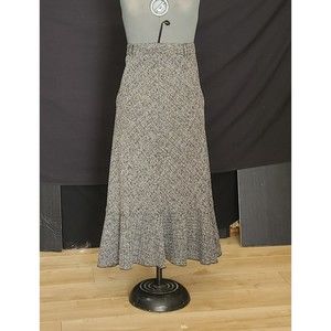 Black & White Flare Skirt Size 12